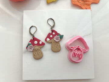 Mushroom Fall Halloween Cutter Collection Polymer Clay  Cutter • Fondant Cutter • Cookie Cutter